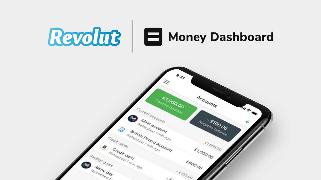 You can now connect your Revolut account to Money Dashboard!